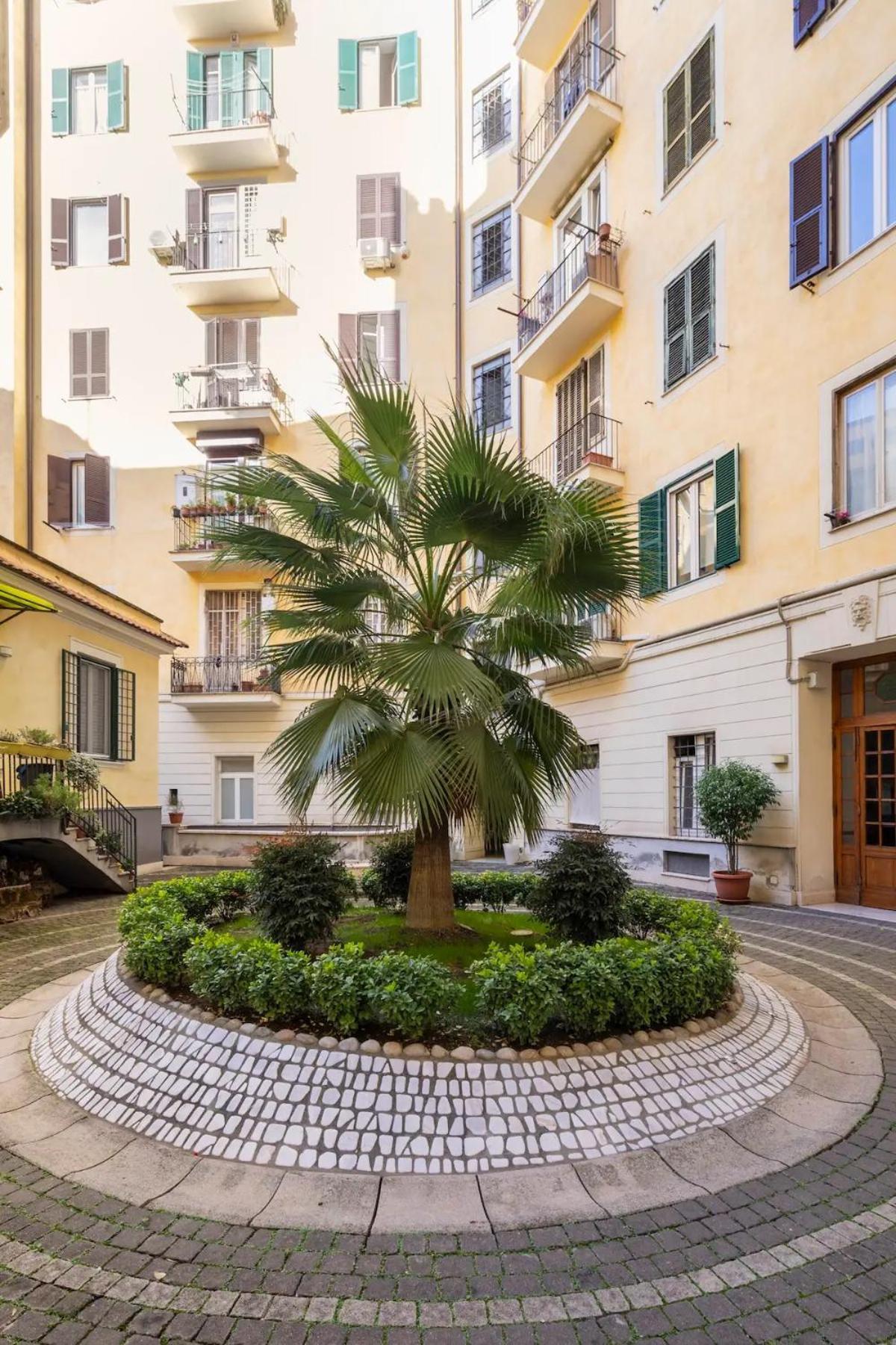 Appartamento “La Palma Nel Cortile” Roma Ngoại thất bức ảnh